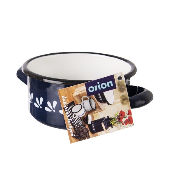 Modrý smaltovaný hrniec Orion, 0,6 l-image-4