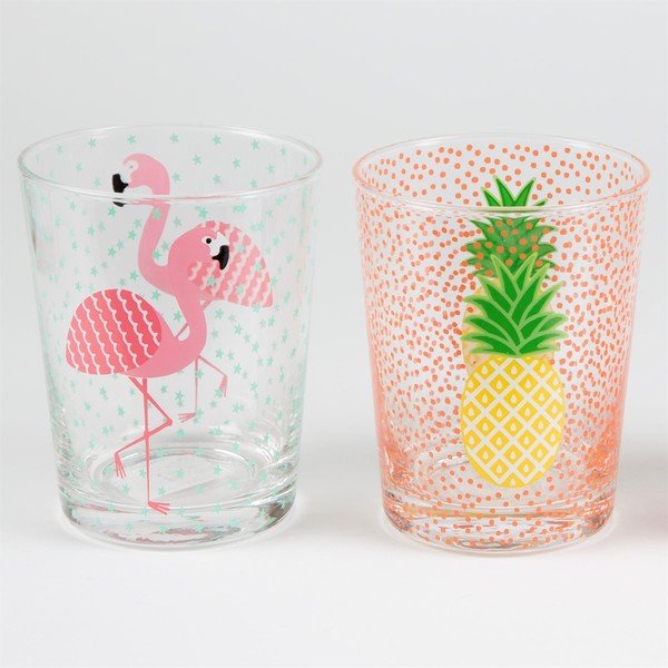 Sada 4 ks tumblerov Sass & Belle Tropical Summer-image-1