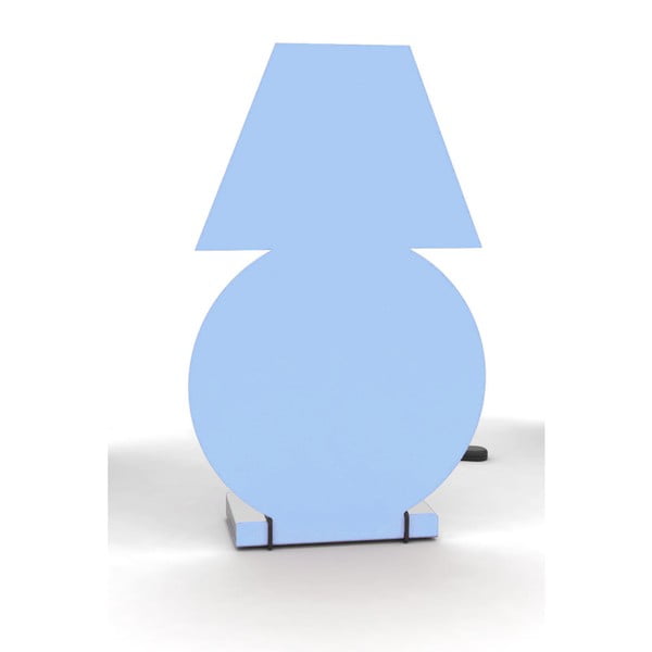 Modrá stolová lampa Caoscreo Lampadi