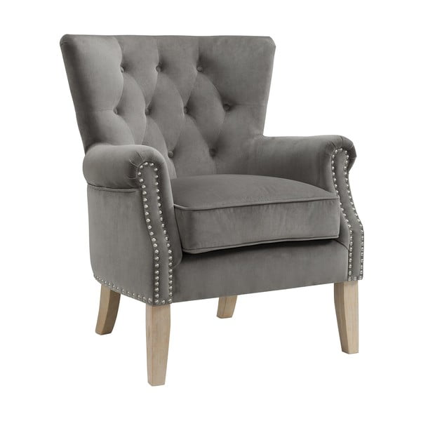 Sivé kreslo Dorel – Støraa