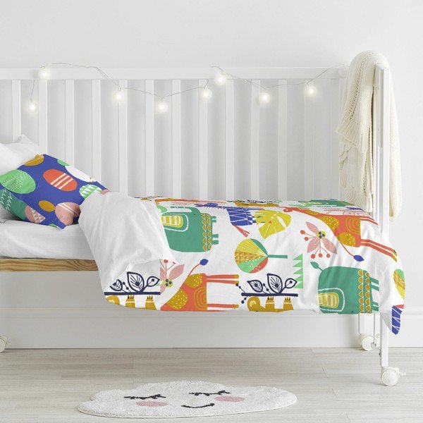 Detské bavlnené obliečky Moshi Moshi Geo Jungle, 100 × 120 cm-image-4