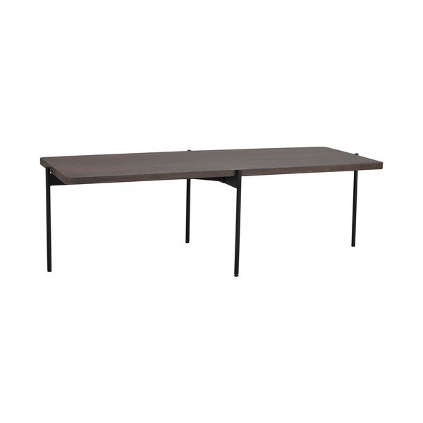 Hnedý konferenčný stolík z jaseňového dreva Rowico Shelton, 145 x 60 cm-image-3