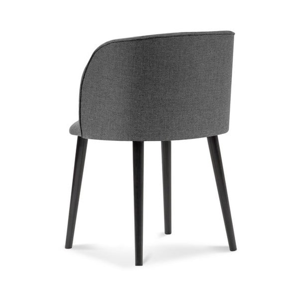 Tmavosivá jedálenská stolička Windsor & Co Sofas Antheia-image-2