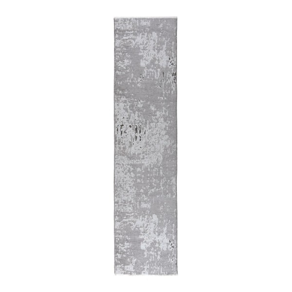 Sivý obojstranný koberec Maylea, 200 x 75 cm
