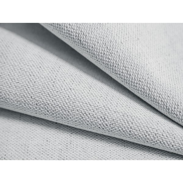 Svetlosivá čalúnená dvojlôžková posteľ s úložným priestorom/bez čela s roštom 140x200 cm Susan – Micadoni -image-4