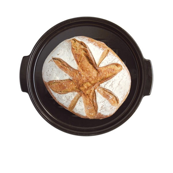 Čierna keramická forma na chlieb Emile Henry, ⌀ 29,5 cm-image-2
