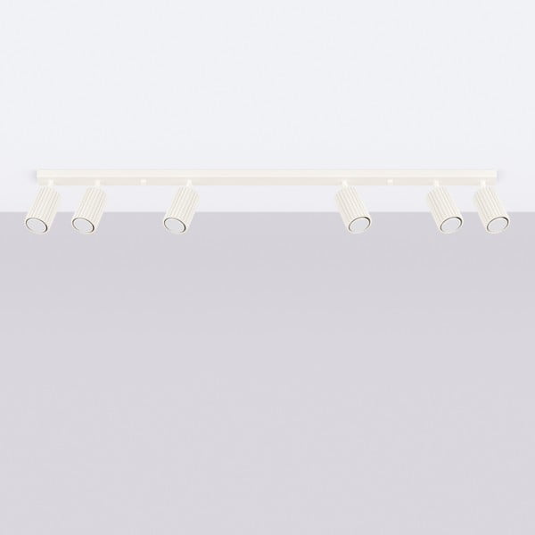 Krémovobiele bodové svietidlo 6,5x117 cm Gleam – Sollux-image-3