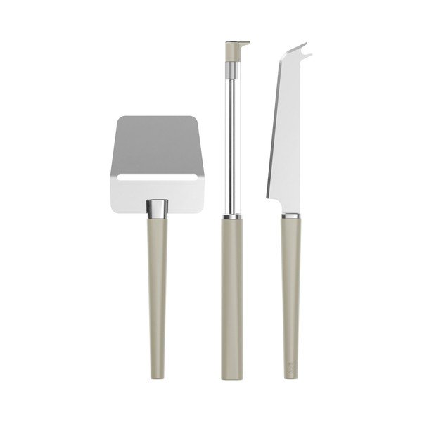 Súprava nožov 3 ks na syr z nehrdzavejúcej ocele Emma – Rosti