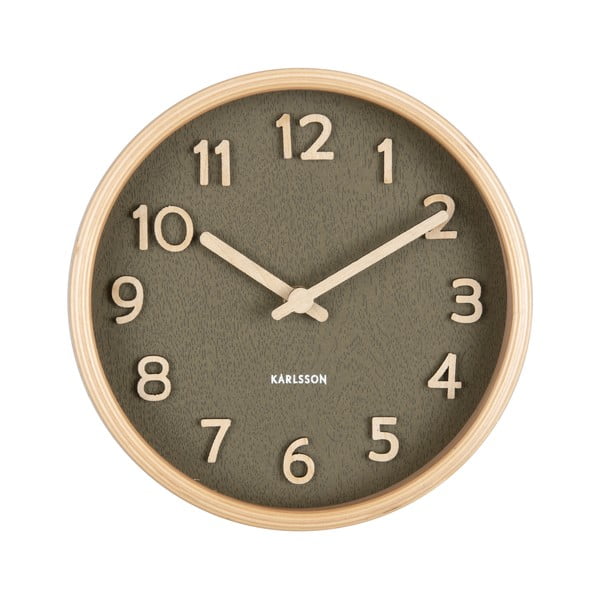 Stolové hodiny ø 18 cm Pure – Karlsson-image-1