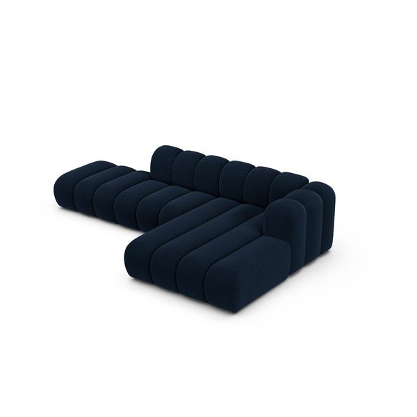 Tmavomodrá rohová pohovka (pravý roh) Lupine – Micadoni Home-image-2