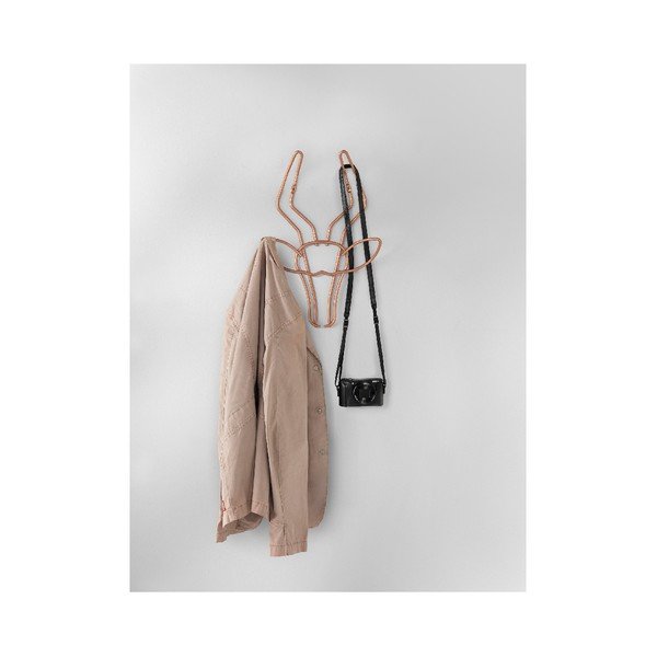 Nástenný vešiak v tvare gazely Metaltex, šírka 30 cm-image-1