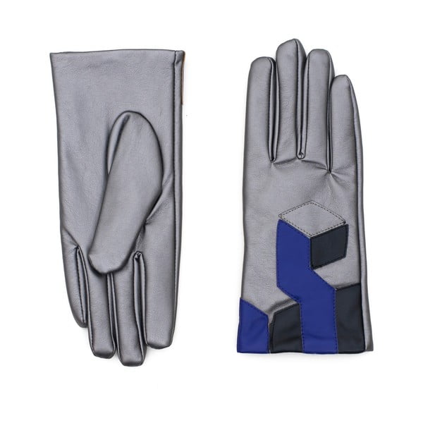 Sivo-modré rukavice Molly