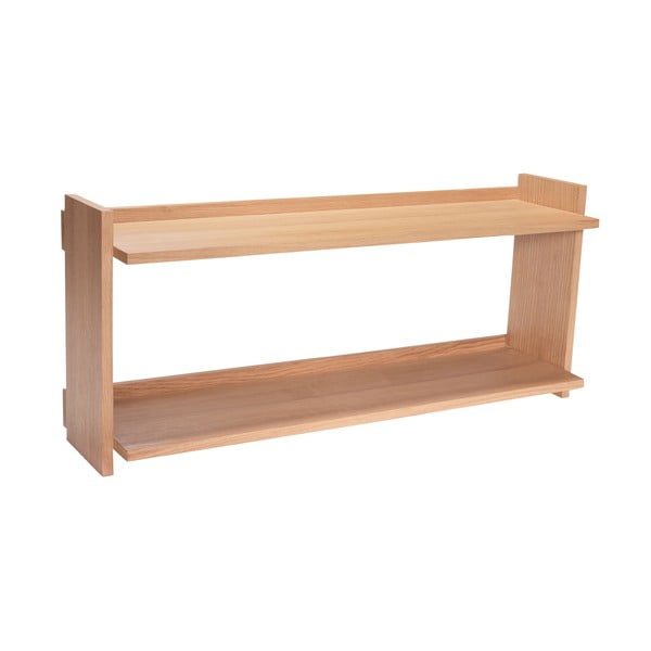 Poschodová polica v dekore duba v prírodnej farbe 100 cm Forma – Hübsch-image-2