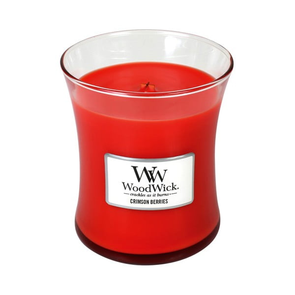 Vonná sviečka WoodWick Červená jarabina, 275 g, 60 hodín 