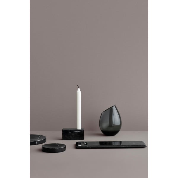 Zelená sklenená váza Blomus Raindrop, výška 24 cm-image-2