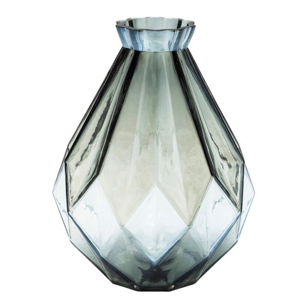 Sklenená váza z ručne fúkaného skla Kare Design Le Gema, výška 30 cm