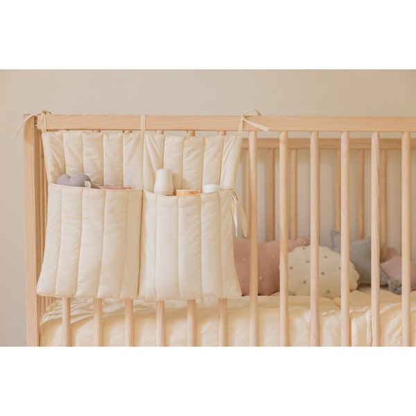 Vreckár na detskú postieľku 40 cm Benjamin Natural – Lorena Canals-image-1
