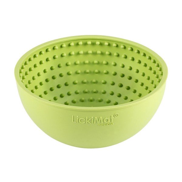 Lízacia miska Wobble Light Green – LickiMat-image-1