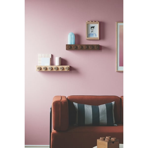 Detská nástenná polica z dubového dreva LEGO® Wood-image-1