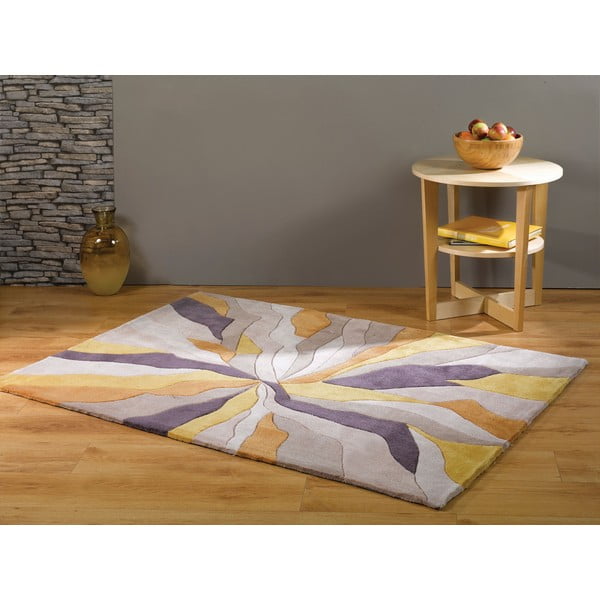 Žltý koberec Flair Rugs Splinter, 120 x 170 cm-image-4