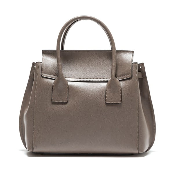 Sivo-hnedá kožená kabelka Isabella Rhea no. 479-image-1