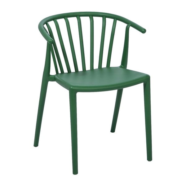 Záhradná jedálenská súprava pre 6 osôb so zelenou stoličkou Capri a stolom Thor, 210 x 90 cm-image-1