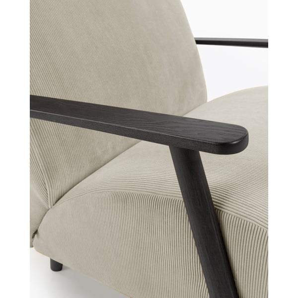 Béžové kreslo Meghan - Kave Home-image-4