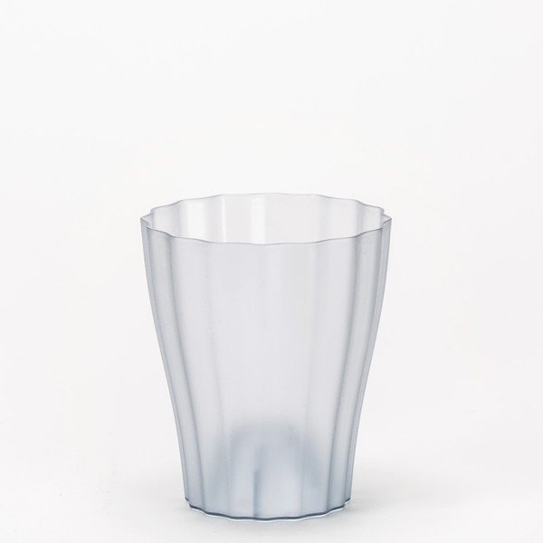 Dymovosivý transparentný kvetináč Plastia, ø 17 cm