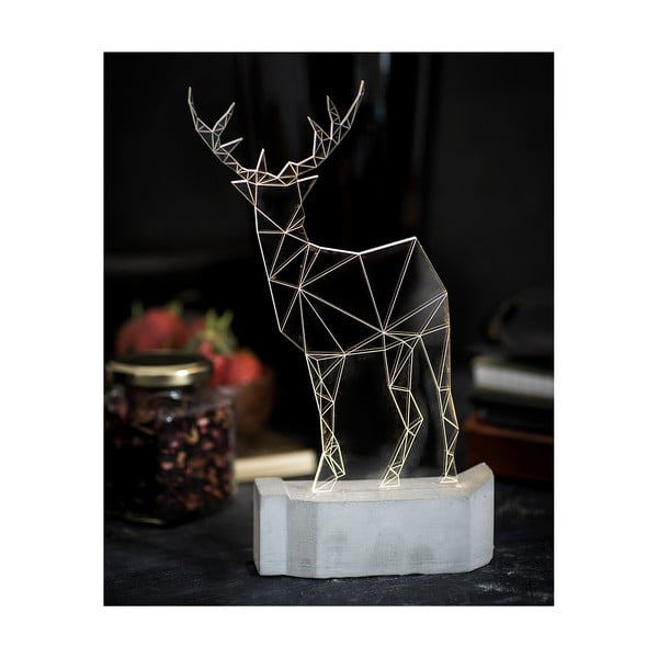 Náladové svetlo Deer, 23 cm