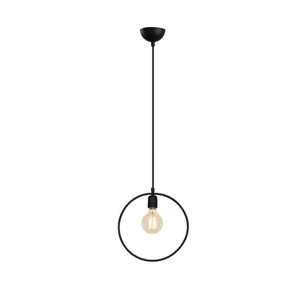 Čierne závesné svietidlo Geonni – Opviq lights-image-2