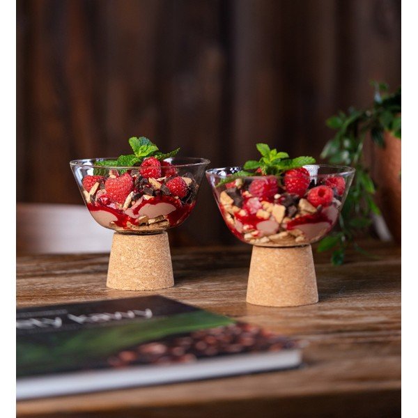 Poháre na zmrzlinu v súprave 2 ks 380 ml Vilagio – Vialli Design-image-1