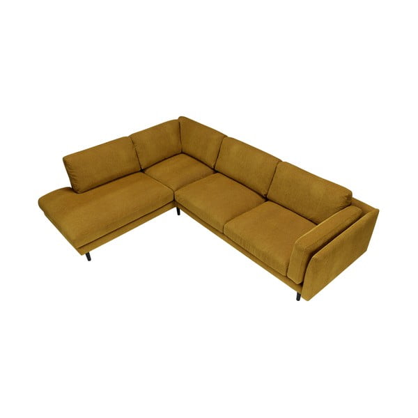 Tmavožltá rohová pohovka Sigge - Sits-image-2