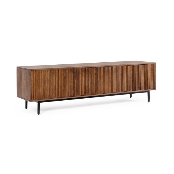 TV stolík z mangového dreva v prírodnej farbe 170x50x40 cm Tadita – Bizzotto-image-2