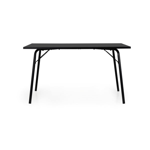 Antracitovosivý jedálenský stôl Tenzo Daxx, 80 x 140 cm