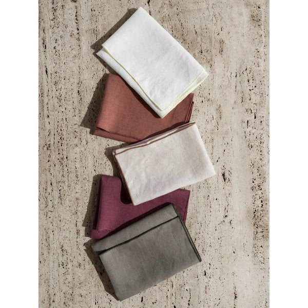 Ľanový obrúsok 42x42 cm Lineo – Blomus-image-4