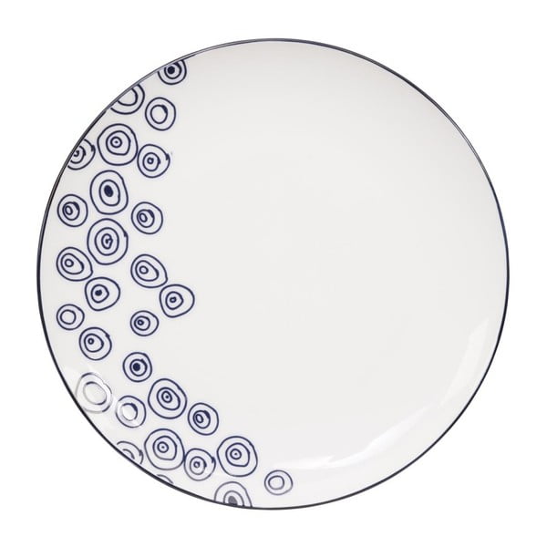 Porcelánový tanier Tokyo Design Studio Le Bleu De Nimes, ⌀ 20,5 cm
