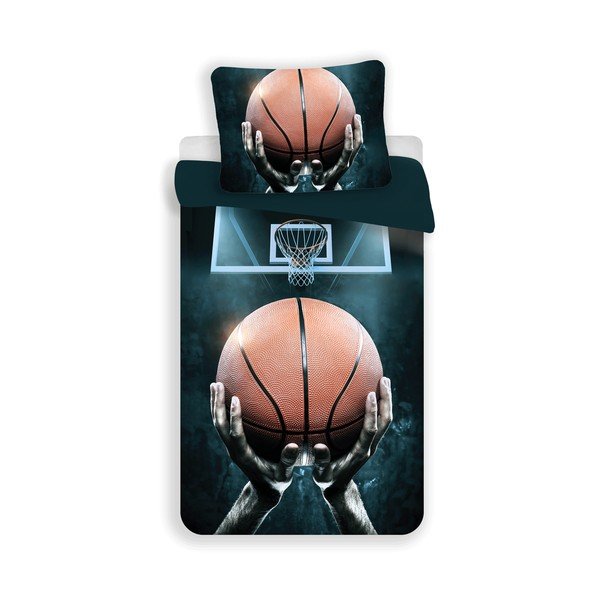 Bavlnené detské obliečky na jednolôžko 140x200 cm Basketball – Jerry Fabrics