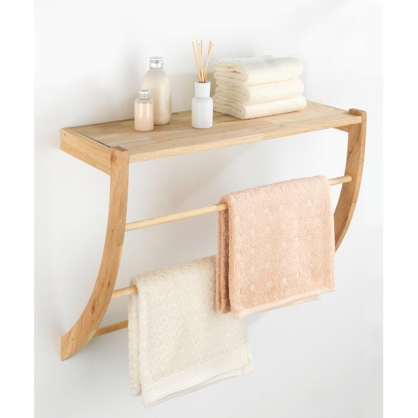 Drevená nástenná polica Wenko Norway-image-1