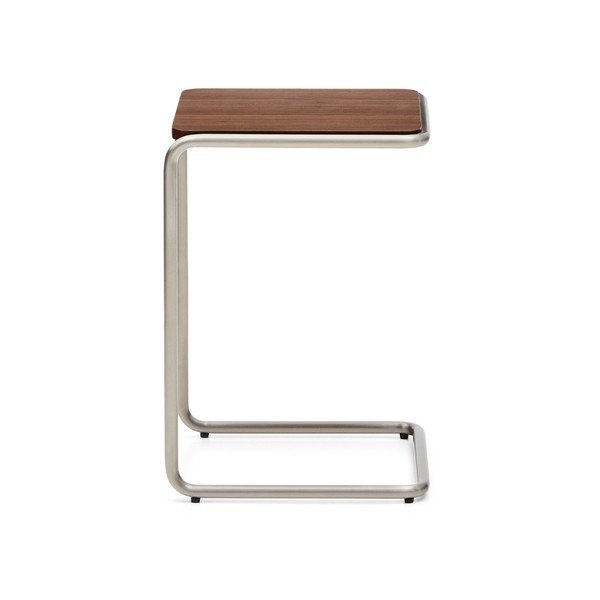 Odkladací stolík v dekore orecha 42x42 cm Tarsel – Kave Home-image-2