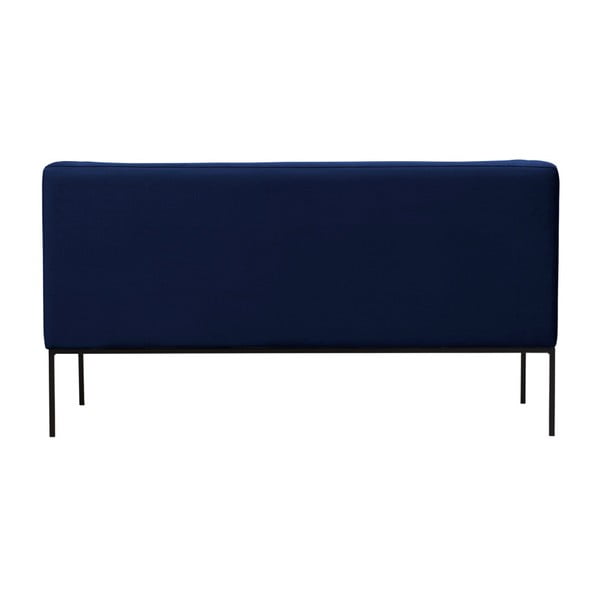 Tmavomodrá zamatová dvojmiestna pohovka Windsor & Co Sofas Neptune-image-3