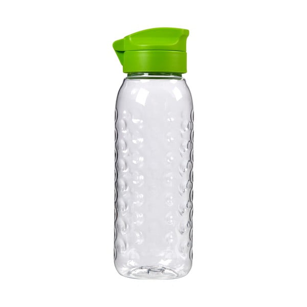 Fľaša so zeleným viečkom Curver Dots, 450 ml