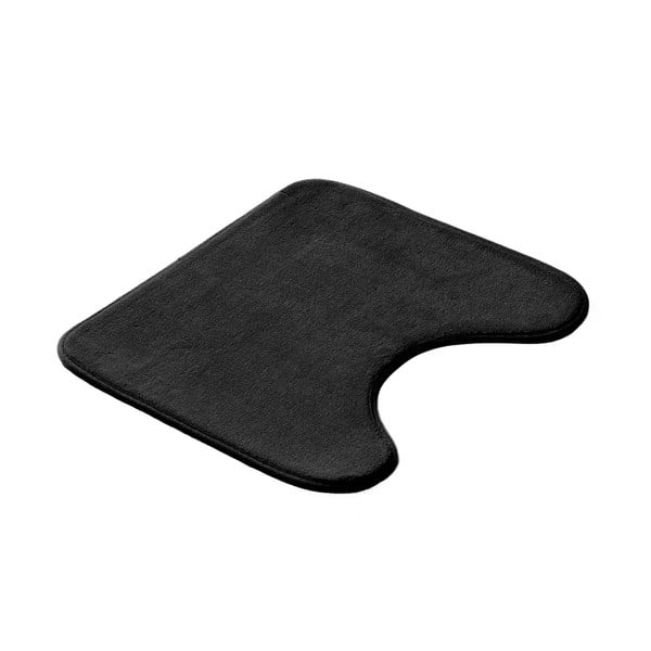 Čierna WC kúpeľňová predložka 45x45 cm Vitamine – douceur d'intérieur-image-2