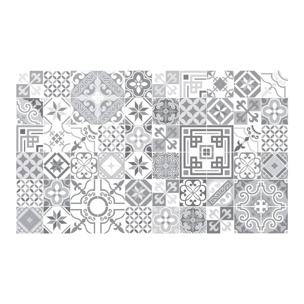 Sada 60 dekoratívnych samolepiek na stenu Ambiance Shades of Grey, 15 × 15 cm-image-2