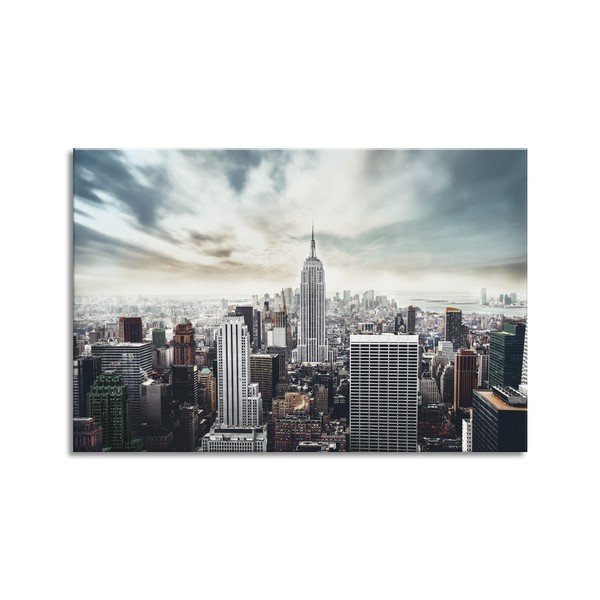 Obraz Styler Glas Destination Loft, 80 × 120 cm