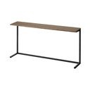 Čierna/v prírodnej farbe drevená prídavná polička 90x18 cm Tower – YAMAZAKI