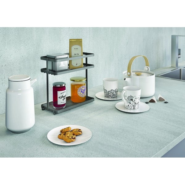 Organizér na koreničky z nerezovej ocele Tokyo Lava - Metaltex-image-4