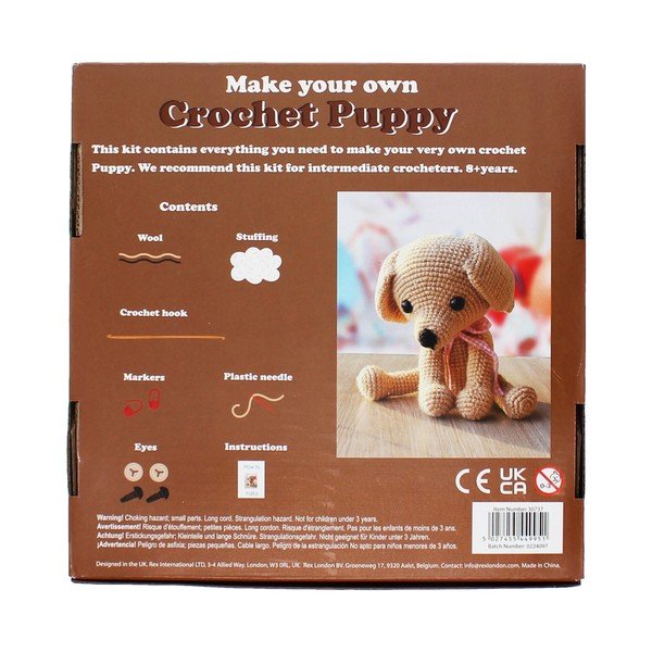 Kreatívna súprava DIY Crochet Puppy – Rex London-image-4