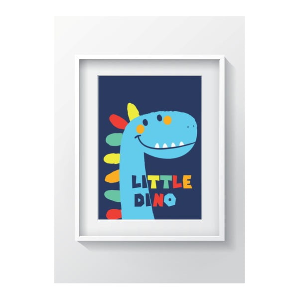 Nástenný obraz OYO Kids Little Dino, 24 x 29 cm
