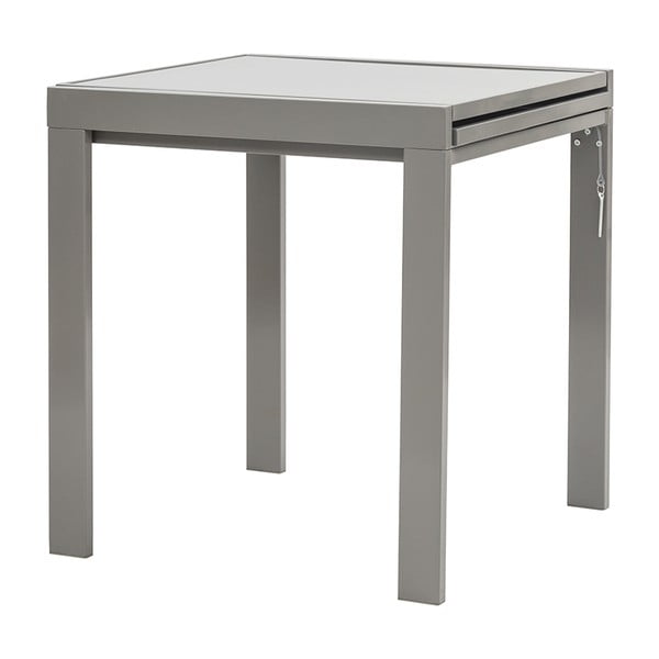 Rozkladací jedálenský stôl Sprint, 70-140 cm, sivý