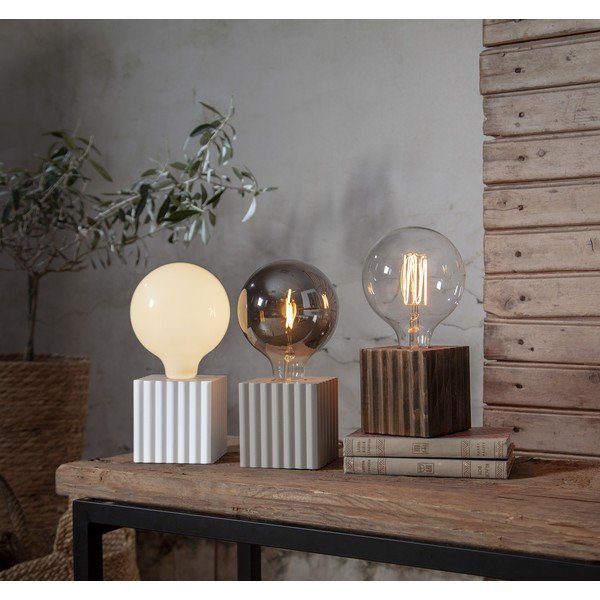 Teplá LED/filamentová žiarovka E27, 2 W Plain Smoke – Star Trading-image-1